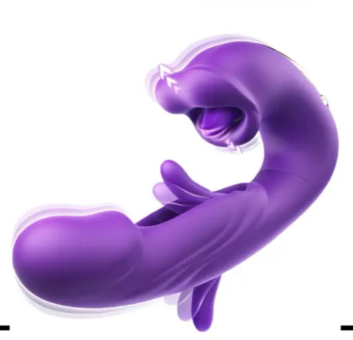 vibrador-lengua a red lip